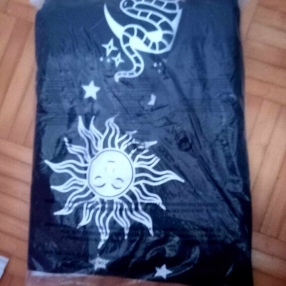 Witchy Goth Tarot Black And White 2 XL Joggers Pants - Picture 2 of 4